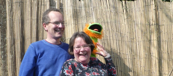 Janet, Neil and Abendigo being silly