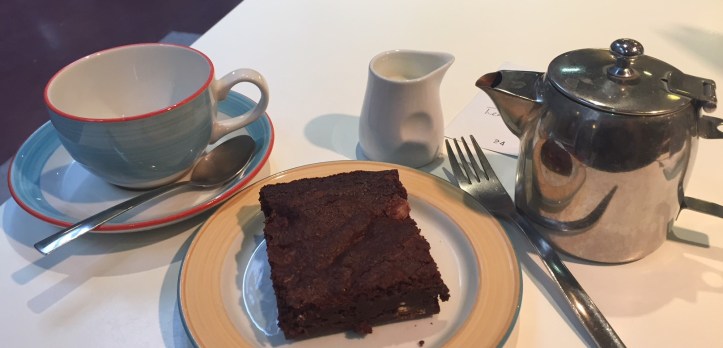 Cake and tea