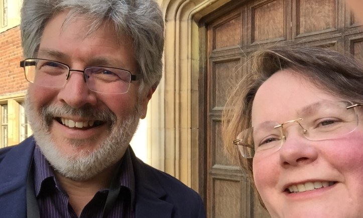 Richard Clutterbuck and Janet